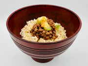 Traditional Natto Over Rice
