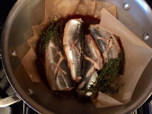 herring end of cooking